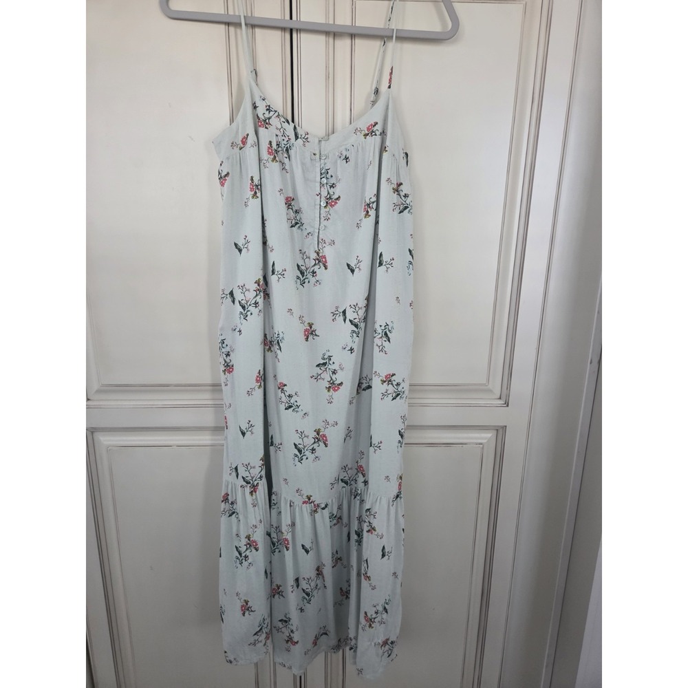 Lucky Brand Tiered Sundress Floral Women's Xs Cottagecore Romantic‎ Textured
